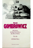 Iwona księżniczka burgunda ślub operetka