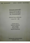 Solidarność małopolska w podziemiu