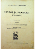 Historia filozofii w zarysie 1930 r.