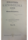 Biblioteka Kaznodziejska ,1894r.,Tom IX