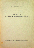 Teoria funkcji analitycznych Tom 14