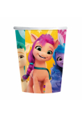 Kubki papierowe My Little Pony 250ml 8szt