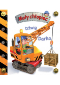 Mały chłopiec Dźwig Darka