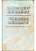 Zbigniew Herbert wiersze zebrane