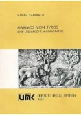 Maximos von Tyros. Eine Literarische Monographie.