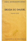 Droga do Daugiel 1938 r.