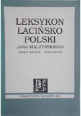 Leksykon Łacińsko Polski