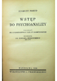 Wstęp do psychoanalizy 1936 r.