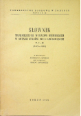 Słownik trudniejszych wyrazów Niemieckich
