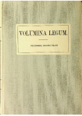 Volumina legum Tom VII Reprint z 1860 r.
