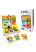 Puzzle magnetyczne safari