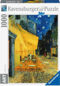 Puzzle 1000 Art Taras kawiarni w nocy