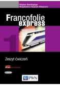 Francofolie express 1 Zeszyt ćwiczeń + 2CD
