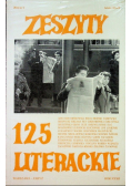 Zeszyty Literackie Nr 125 / 2014