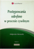Postępowanie odrębne w procesie cywilnym