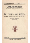 Św Teresa od Jezusa Mistrzyni życia wewnętrznego 1944 r.