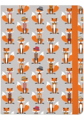 Notatnik Midi Eleganckie Lisy