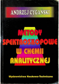 Cygański Metody Spektroskopowe W Chemii Analitycznej