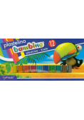 Plastelina 12 kolorów Bambino
