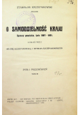 O samodzielność kraju Tom III 1912 r.