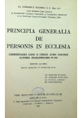 Principia Generalia de Personis in Ecclesia