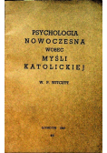 Psychologia nowoczesna wobec myśli katolickiej 1945 r.