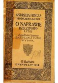 O naprawie Rzeczypospolitej 1914 r.