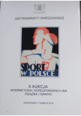 X Aukcja internetowa i korespondencyjna książek i grafiki