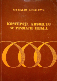 Koncepcja absolutu w pismach Hegla