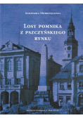 Losy pomnika z pszczyńskiego rynku