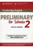 Cambridge English Preliminary for Schools 2 Student's Book