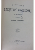 Historya literatury powszechnej w zarysie. 1898 r.