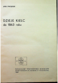 Dzieje kielc od 1863 roku