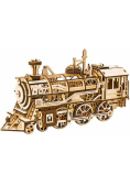 Robotime Drewniane Puzzle 3D Lokomotywa