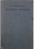 Algebra wyższa Cześć III