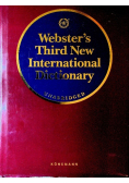 Webster Third New International Dictionary