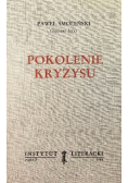 Pokolenie kryzysu