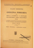 "Officina ferraria", 1948 r.