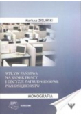 Wpływ Państwa Na Rynek Pracy I Decyzje Zatrudnieniowe Przedsiębiorstw