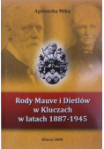 Rody Mauve i Dietlów w Kluczach w latach 1887 1945