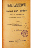 Nauki katechismowe i prawdach wiary 1887 r.