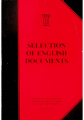 Selection of english documents