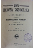 Nowa Biblioteka Kaznodziejska Tom IX, 1911r.