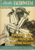 Praca na automatach tokarskich