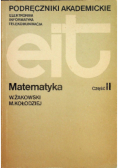 Matematyka Analiza matematyczna Część II