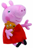 Beanie Babies Peppa Pig - Świnka Peppa średnia
