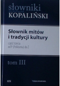 Słownik mitów i tradycji kultury Część III
