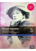 Ponad słowami Klasa 3 Podręcznik Część 2 Zakres podstawowy i rozszerzony