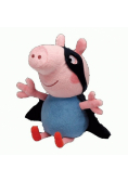 Beanie Babies Peppa Pig - George Superhero średni