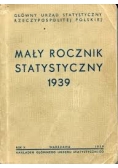 Mały rocznik statystyczny ,1939r.